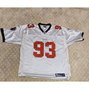 Reebok NFL Jersey Mens 56 3XL Tampa Bay Buccaneers #93 McCoy White Stitched